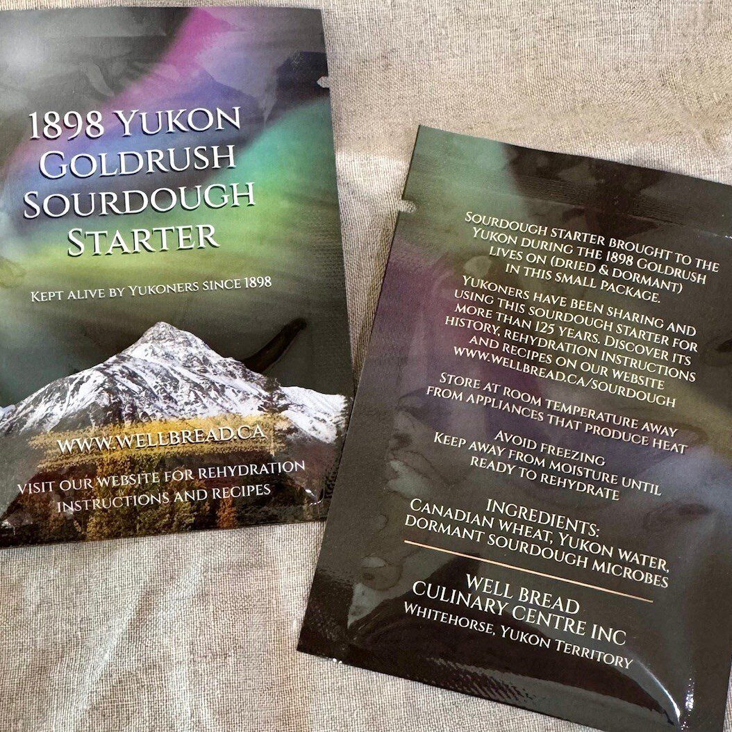 new sourdough starter packaging